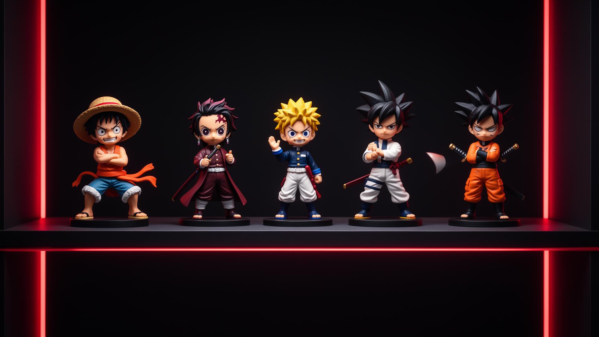 Collection de figurines anime premium